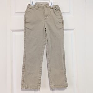 Cat & Jack Kids Straight-Leg Khaki Pants - Light Tan Girls Size 5T